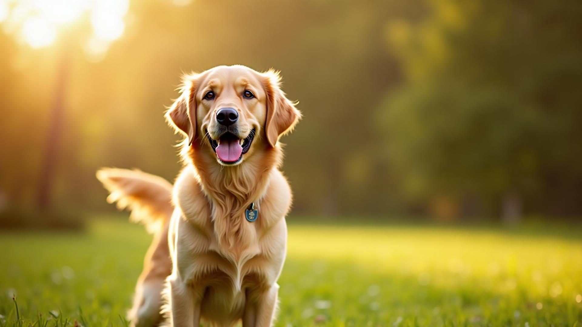 Happy dog